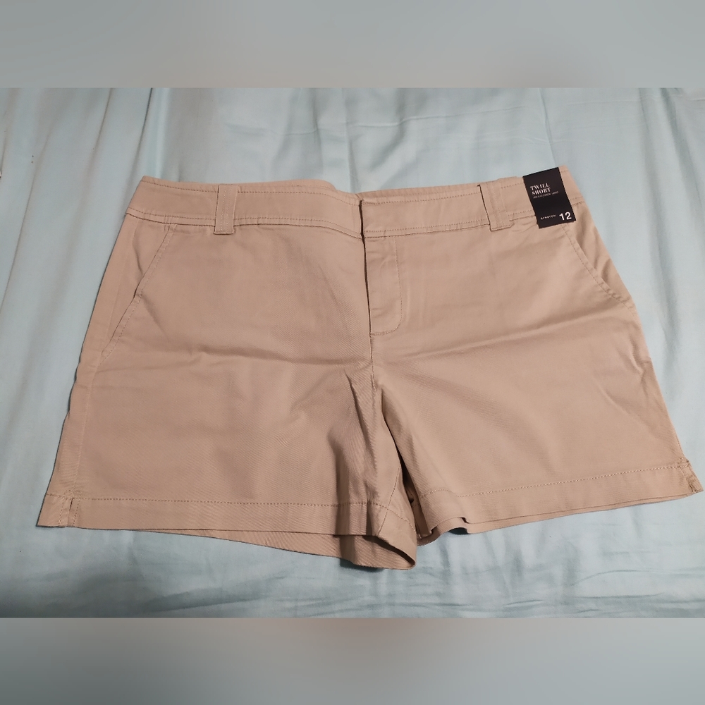 New York & Company Twill Short 12